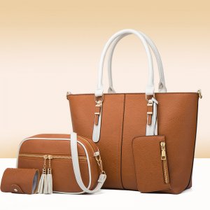 Big PU handbags for Women Purses